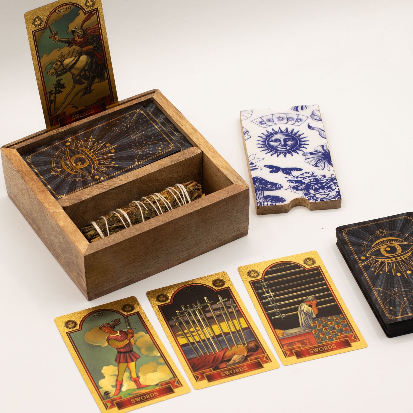 Two Section Tarot Box with Card Holder – photo 5
