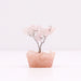 Mini Gemstone Trees On Orgonite Base - Rose Quartz (15 stones)
