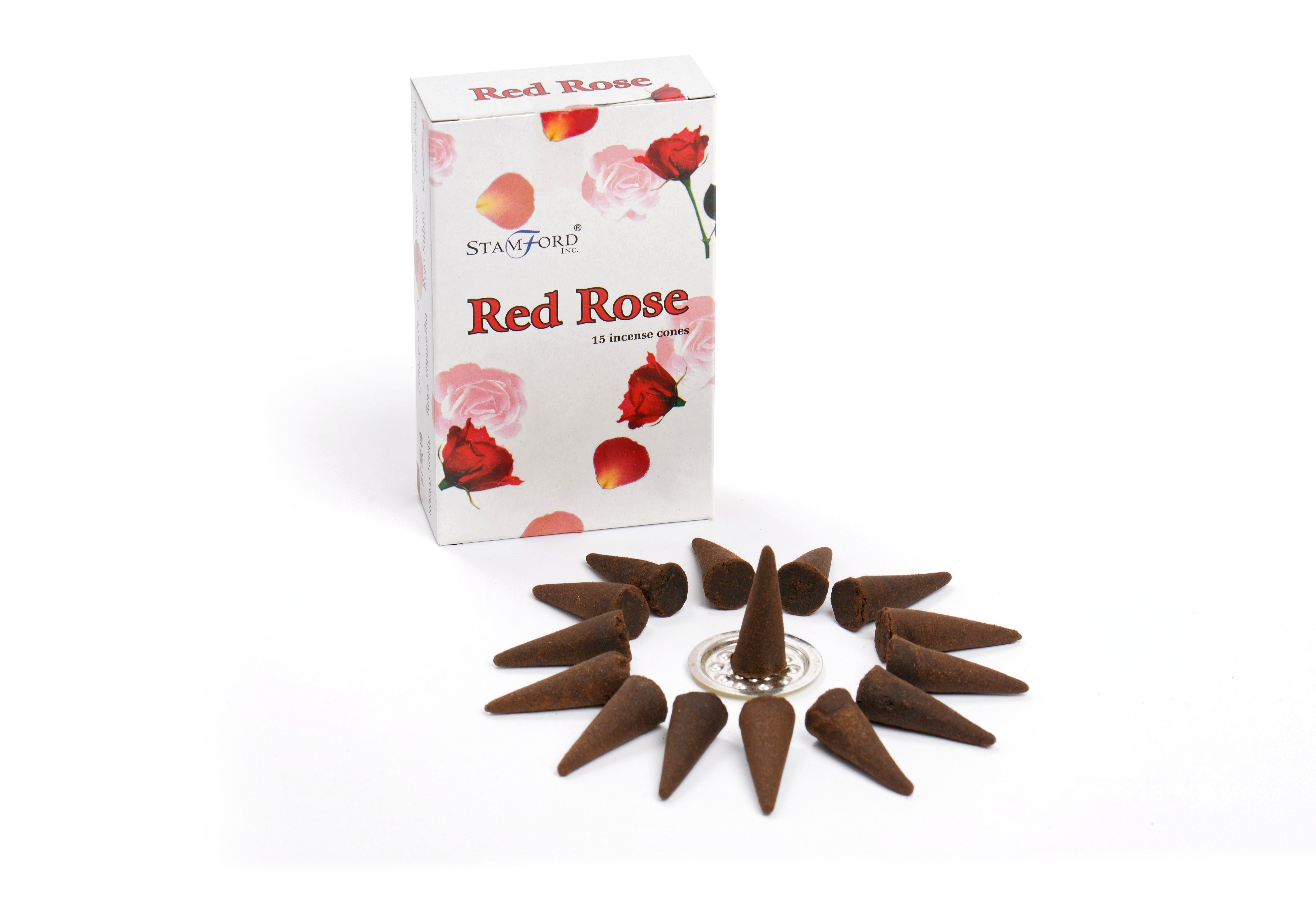 Encens Cônes Rose Rouge - Relaxation & Méditation – photo 3