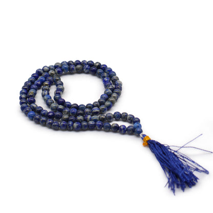 Mala bouddhiste 108 perles - Lapis-Lazuli - photo 2