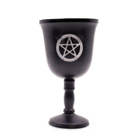 Calice Rituel Pentagramme Fer 20cm - Wicca & Magie