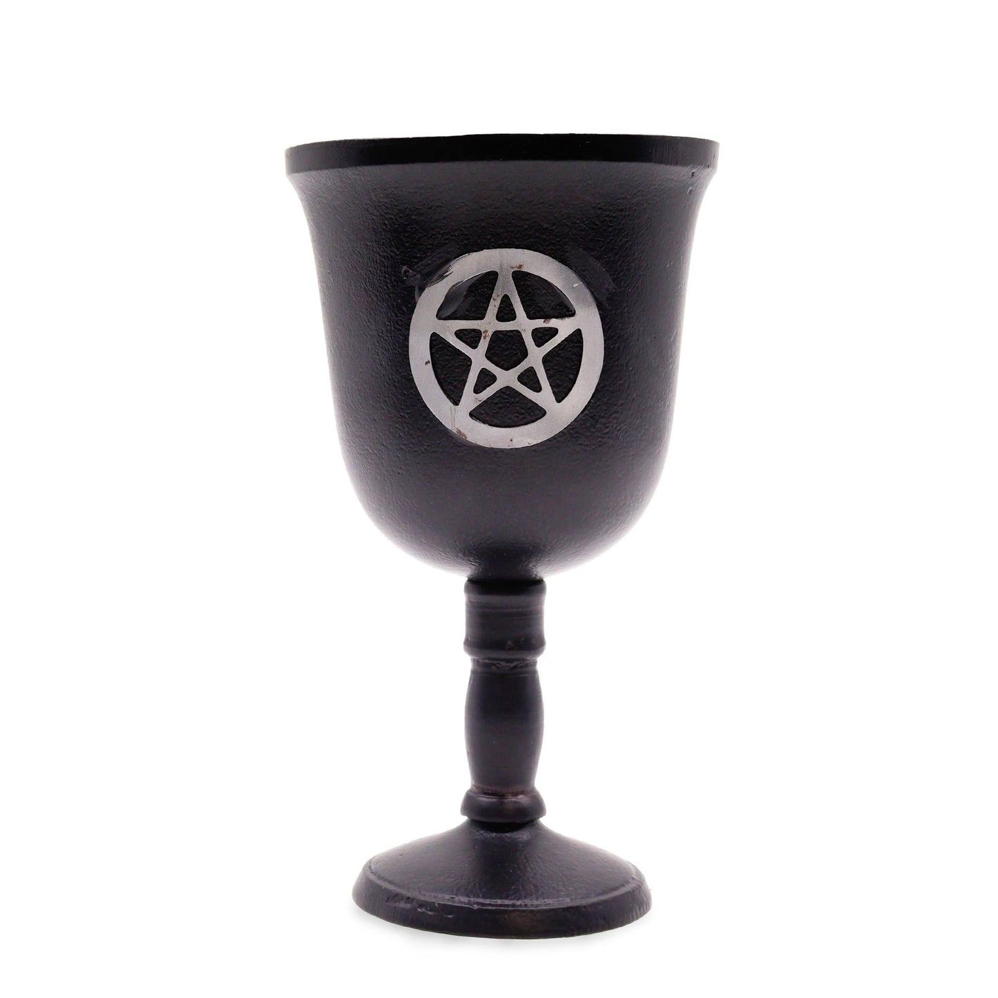 Calice Rituel Pentagramme Fer 20cm - Wicca & Magie