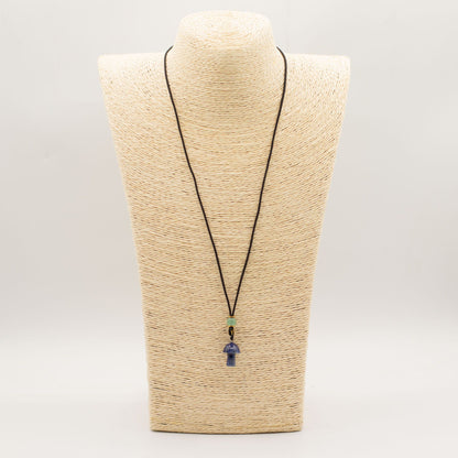 Pendentif sur cordon - Sodalite - photo 2