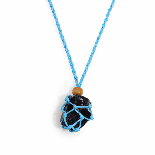 Cordon pour pendentif 45 cm - blue