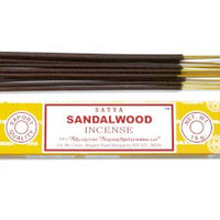 Satya Incense Sticks Starter Pack Set (7 scents + Mango Wood Incense Holder)