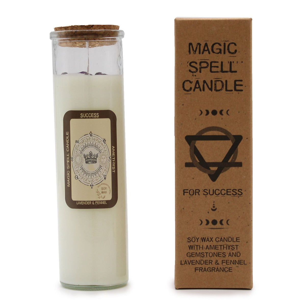 Bougie Magique Succès — Améthyste, Lavande & Fenouil - photo 3