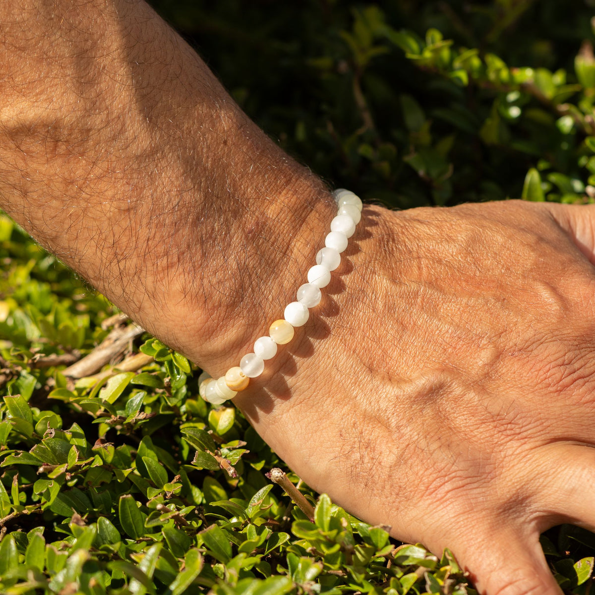 Bracelet Jade — Perles 6 mm — 17 cm - photo 5