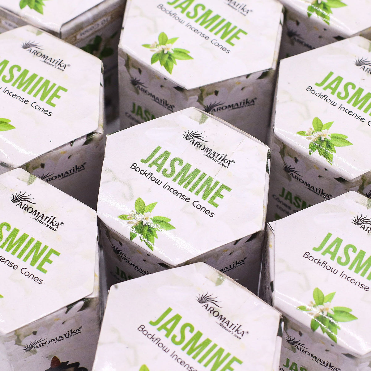 Encens Refoulant Jasmin - Cônes Backflow x10 Aromatika – photo 7
