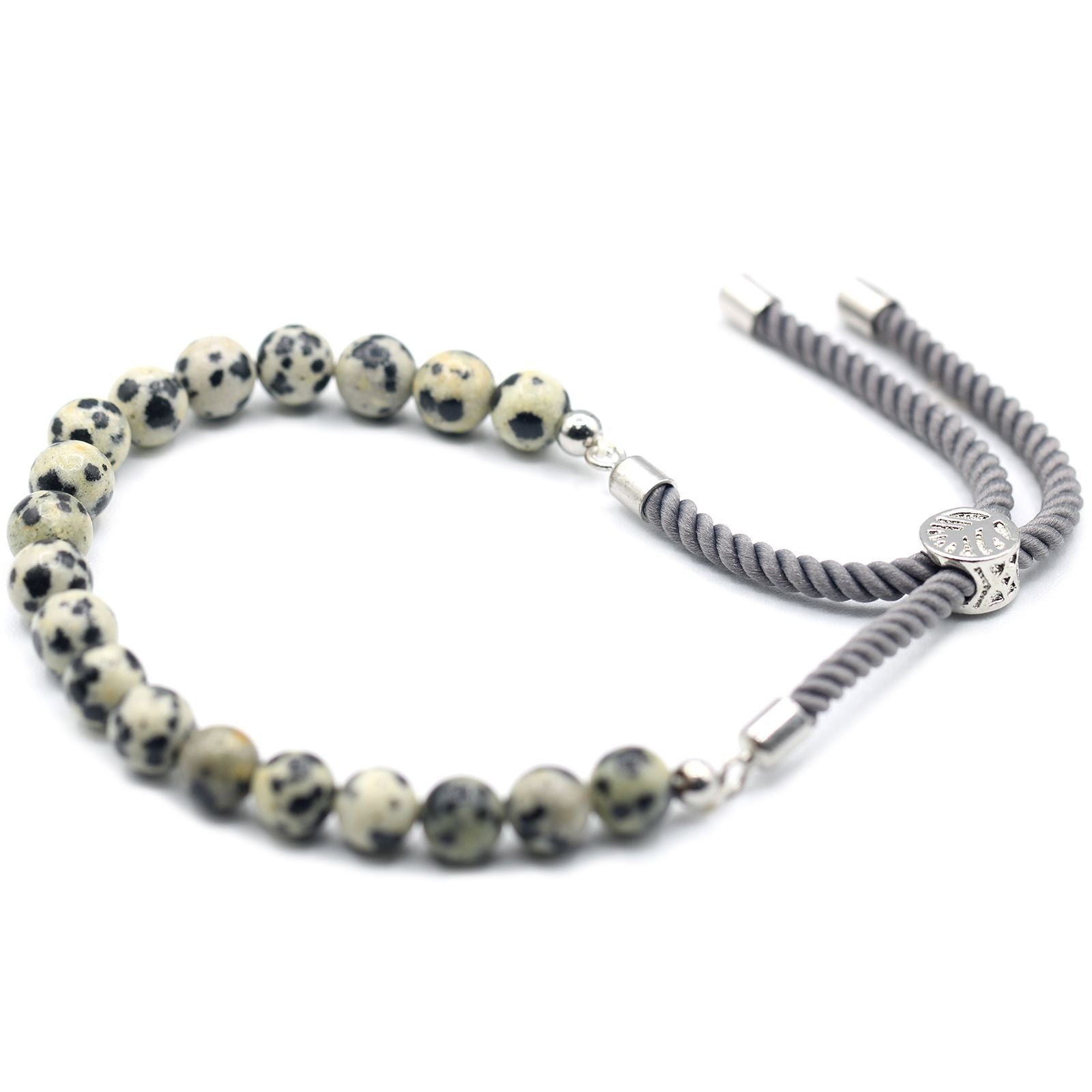 Bracelet Jaspe Dalmatien - Force & Ancrage