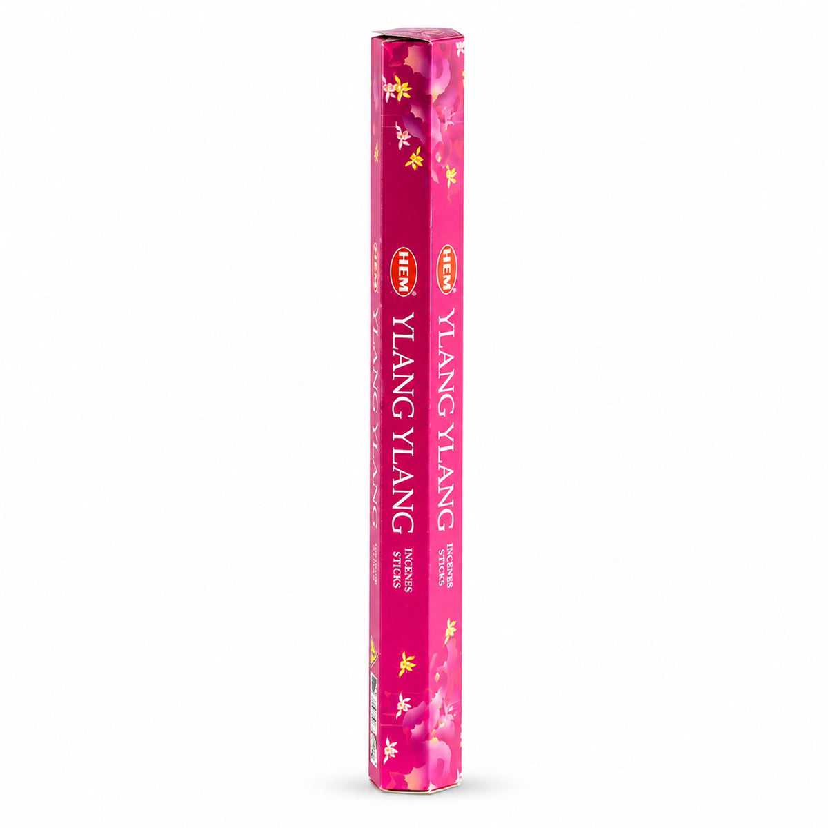Boîte hexagonale rose d'encens en bâtonnets HEM au parfum Ylang Ylang