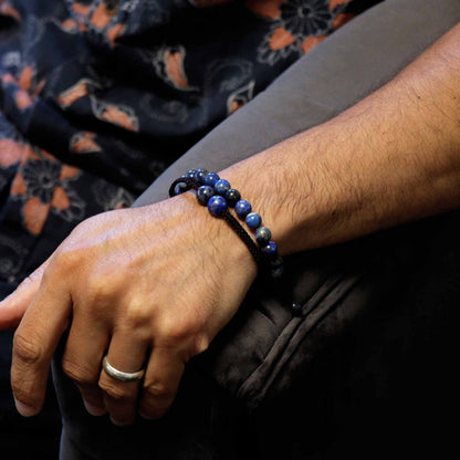Bracelet double énergie - Sodalite - photo 3