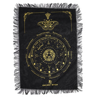 Tissu de Divination Papillon Noir & Or — Pendule – photo 2