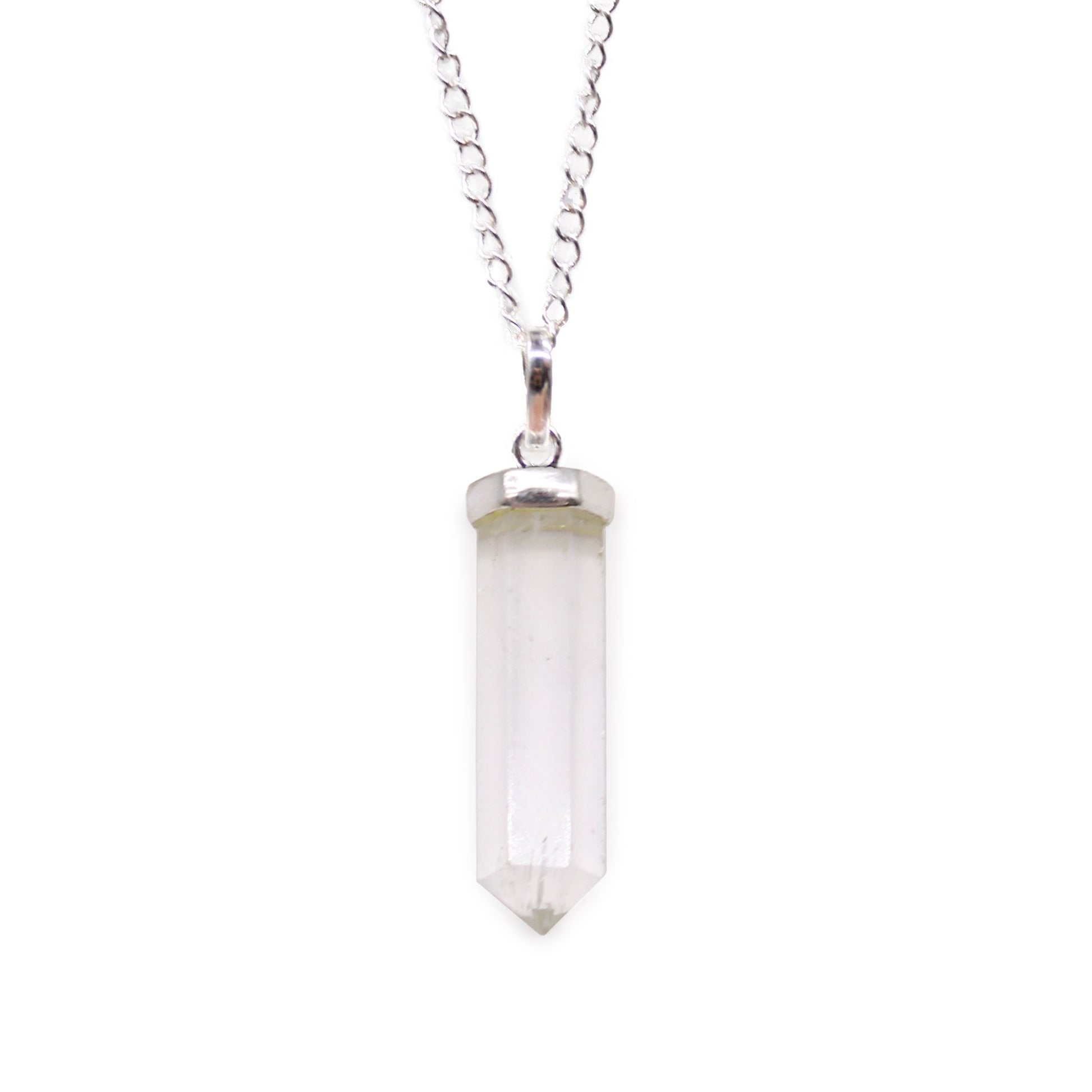 Pendentif Pointe Quartz Cristal - Clarté & Protection – photo 2