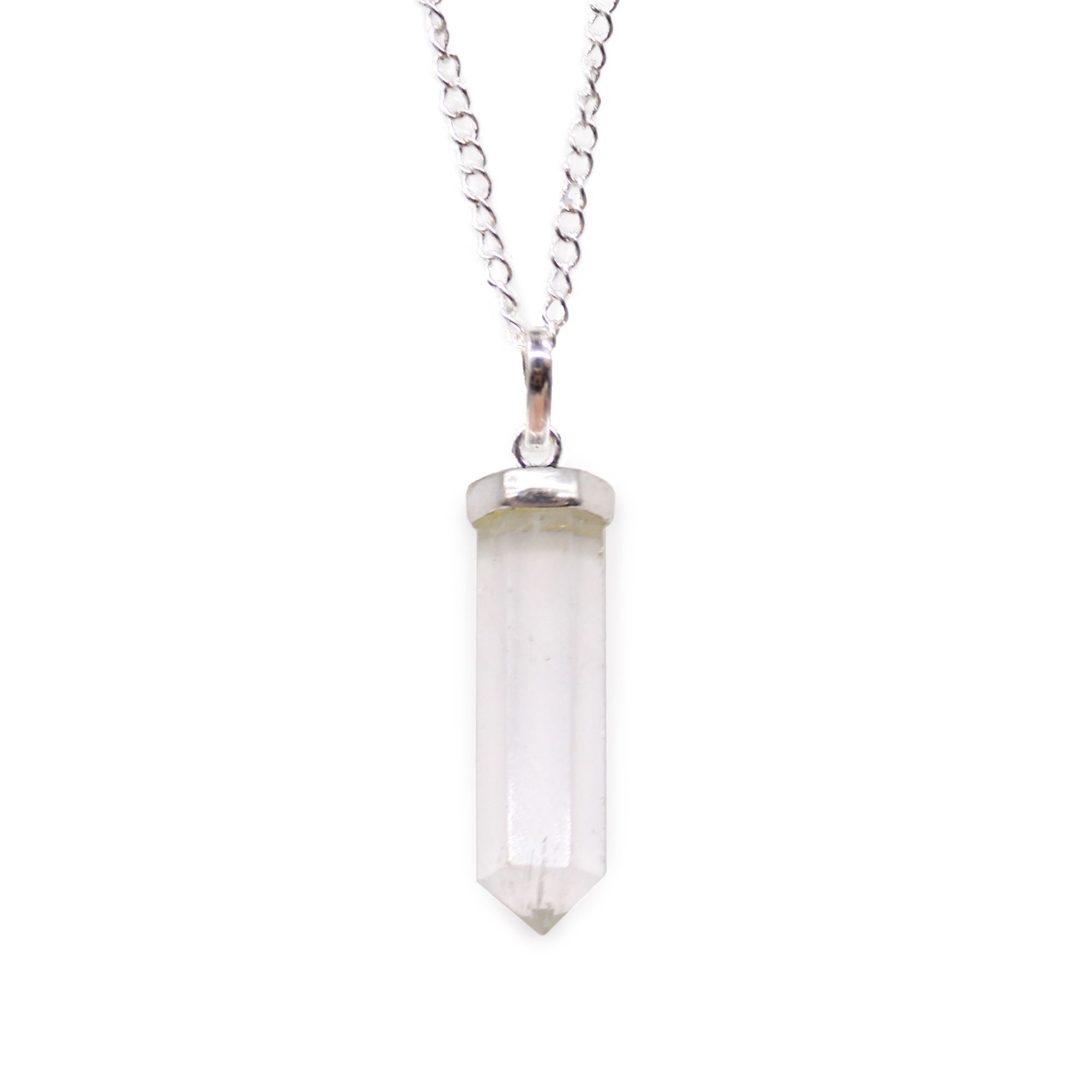 Pendentif Pointe Quartz Cristal - Clarté & Protection – photo 2