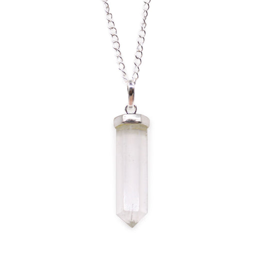 Pendentif Pointe Quartz Cristal - Clarté & Protection – photo 2