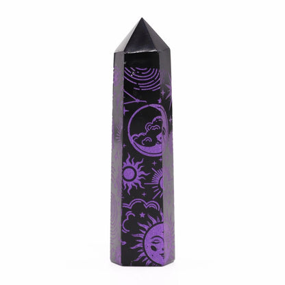 Pointe d'Obsidienne Noire - Mystic Story - deep purple - photo 2