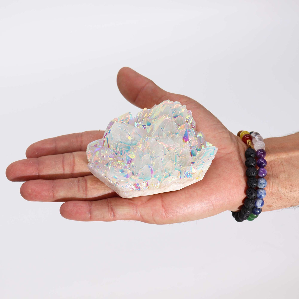 Géode Calcite Colorée Large — 300-450g / 8-15cm – photo 4