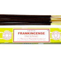 Satya Incense Sticks Starter Pack Set (7 scents + Mango Wood Incense Holder)