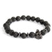 Bracelet boho - Knight's Helmet / Lava Stone