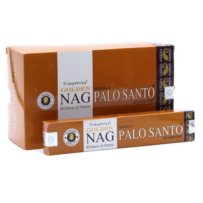 Golden Nag Palo Santo - Encens Purification & Énergie Sacrée