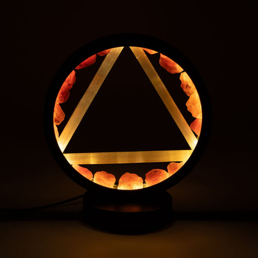 Lampe Halo Cornaline & Sélénite — Feu - photo 4