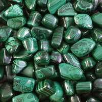 Pierres roulées Malachite (xl format) — Transformation profonde