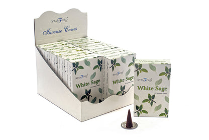Cônes Encens Sauge Blanche - Purification & Énergie