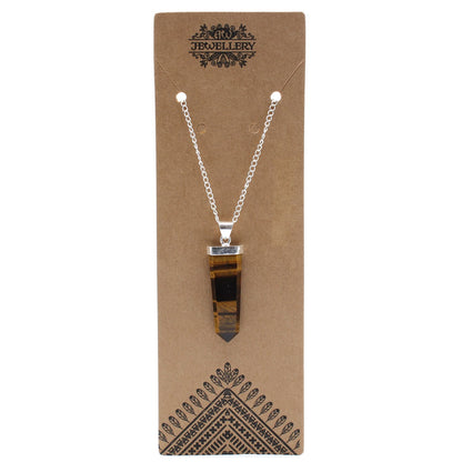 Pendentif Crayon plat - Œil de Tigre – photo 2