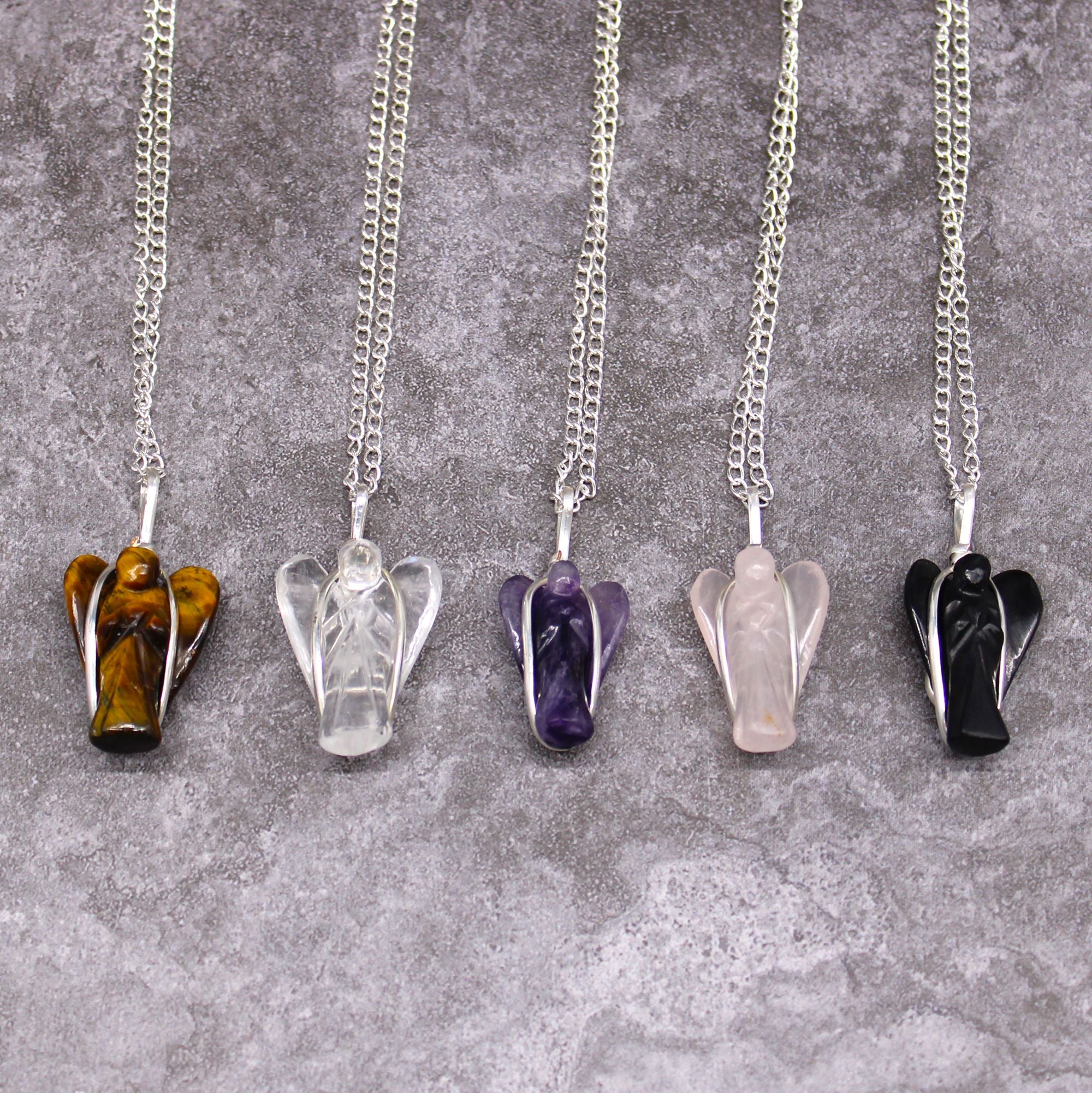 Pendentif Ange Gardien - Améthyste - photo 3