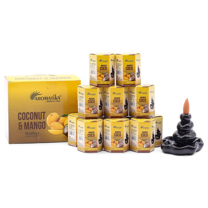 Encens Refoulant Coco Mangue - Lot 10 Cônes Masala – photo 6