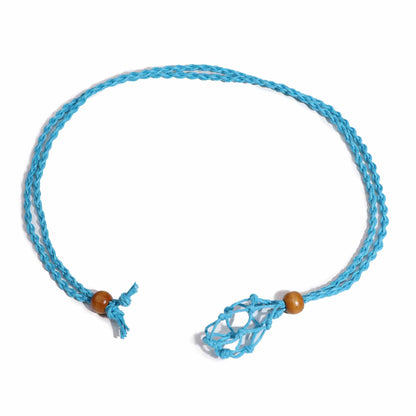 Cordon pour pendentif 45 cm - blue - photo 6