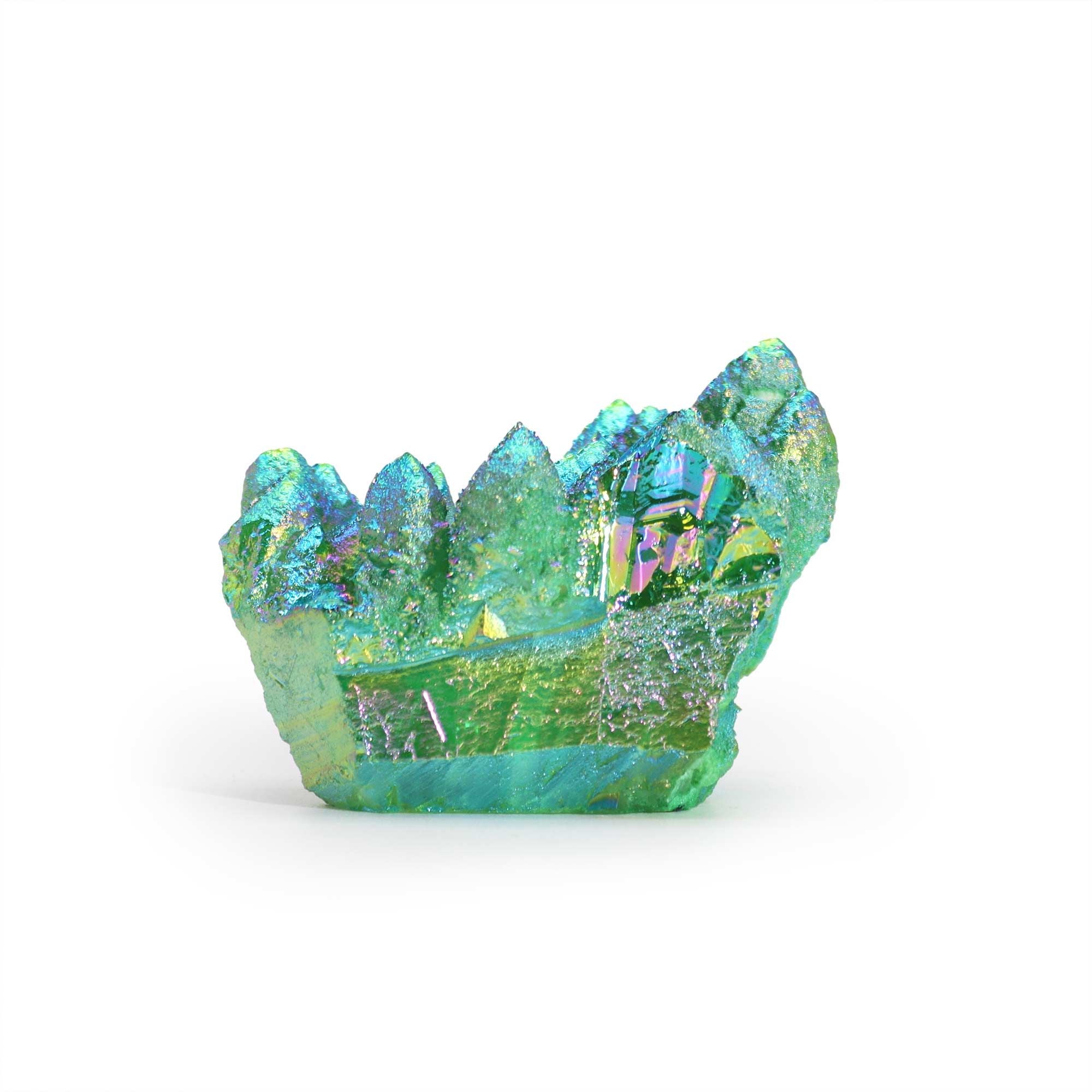 Géode Calcite Colorée Verte 7-10cm — 100-150g – photo 4