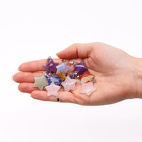Gemstone Stars Pendants (12 assorted)  20x6mm - photo 2