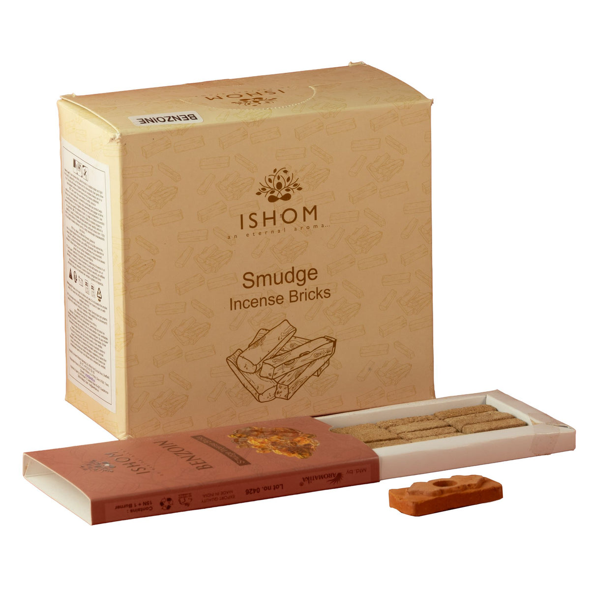 Briques d'Encens Ishom Benjoin — 15 Briques et Support - photo 4
