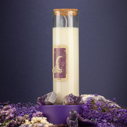 Bougie Magique Quartz Rose — Amour — Jasmin - photo 9