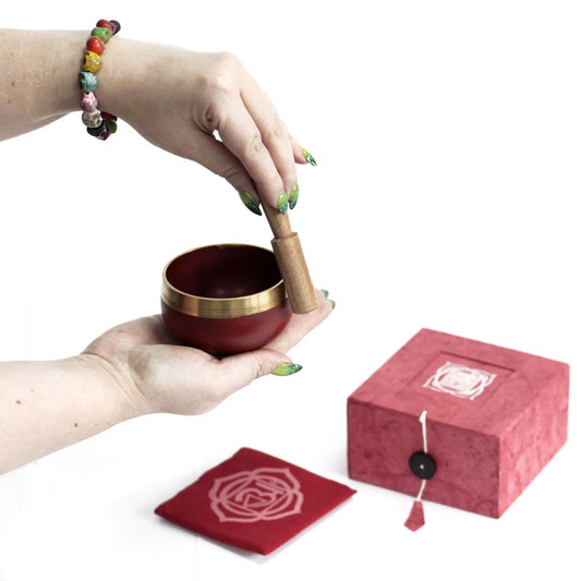 Bol Tibétain Chakra Couronne - Améthyste & Méditation