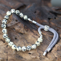 Bracelet Jaspe Dalmatien - Force & Ancrage – photo 4