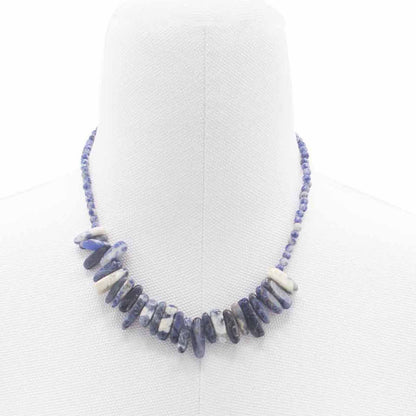 Collier Sodalite Longstone - Communication & Clarté