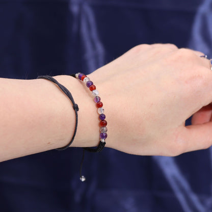 Bougie Zodiaque Vierge avec Bracelet en Pierres — Agate & Oud - photo 2