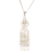 Collier flacon de pierres - Opalite