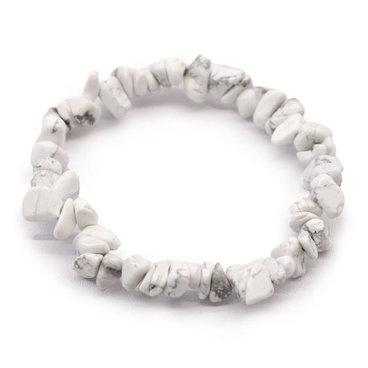 Bracelet en chips de pierres naturelles
