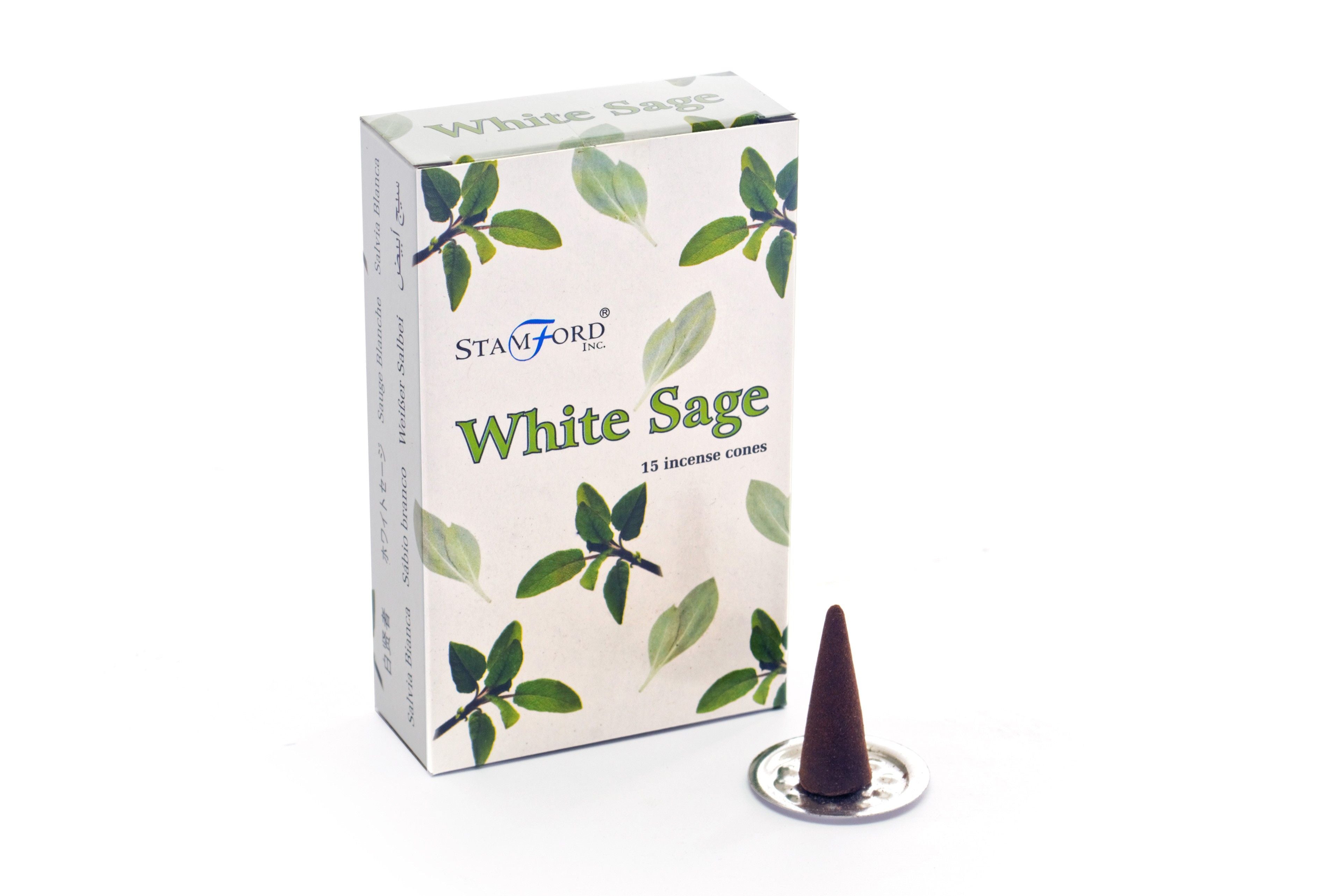 Cônes Encens Sauge Blanche - Purification & Énergie – photo 2