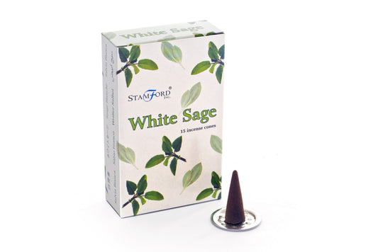 Cônes Encens Sauge Blanche - Purification & Énergie – photo 2