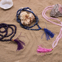 Mala bouddhiste 108 perles - Lapis-Lazuli - photo 6