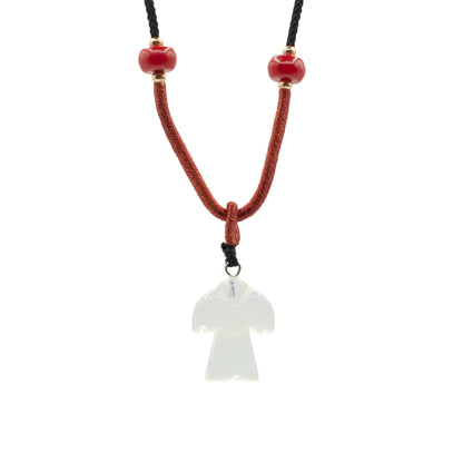 Pendentif sur cordon - Opalite - photo 3