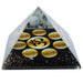 Orgonite Pyramid - Midnight Om Chakra - 90mm