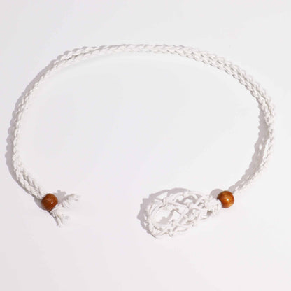Cordon pour pendentif 45 cm - white - photo 2