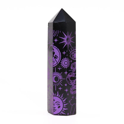 Pointe d'Obsidienne Noire - Mystic Story - deep purple - photo 3