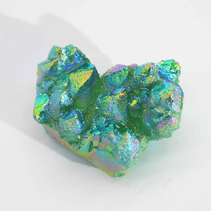 Géode Calcite Colorée Verte 7-10cm — 100-150g