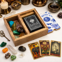 Two Section Tarot Box with Card Holder – photo 6